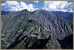 Macchu Picchu and Access Road From Huayna Picchu