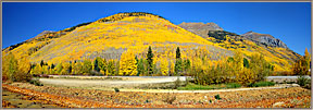 Road To Silverton Panoramic