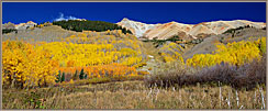 Looking Up To Barren Peaks