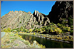 River Aspens And Stone Towers