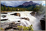 1 Finally  Sun On Athabasca Falls