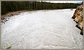 2 The Milky Athabasca River Above Falls