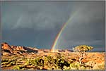 Double Rainbow over Capitol Reef.