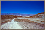 View of salt flats from Artists Drive