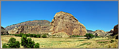 Steamboat Rock From Talus Pile