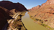 3 Above West from Big Bend Red Canyon