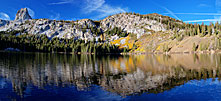 14 Crystal Crag And Lake George Pano