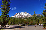 2 Lassen Peak From Rest Area