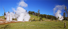 Steam Vents On Grand Loop Road