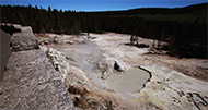 Sulfur Cauldron Along Grand Loop