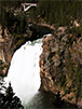 Visitors At Brink Of Upper Falls