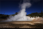 Steam Vent Along Grand Loop