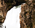 Visitors On Brink Of The Upper Falls