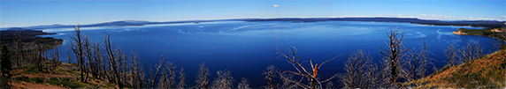 Yellowstone Lake Panorama