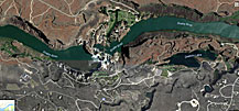 2SatelliteViewOfShoshoneFallsAndSurroundings