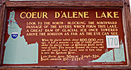 10 Coeur D'Alene Lake Sign