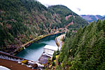 2 View Of Down River Site Of Dam