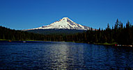 3 Mount Hood From Ramp At Trillium Lake