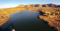 1 Lower Sand Lake Reservoir From Above