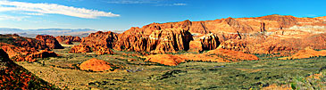 3 Snow Canyon Overlook Pano