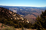 13 View Of Steamboat Rock From Atop Yampa Bench