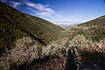 Great Salt Lake From Little Cottonwood Canyon