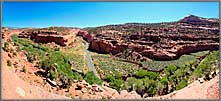 Lower Canyon overlook panorama