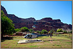 Helicopter Pads in Havasupai Village