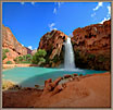 Havasu Falls from Beach