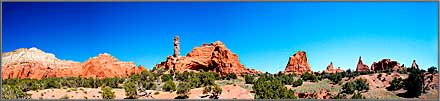 Kadachrome Basin State Park's Grand Parade Panorama 2.