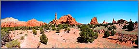 Kadachrome Basin State Park's Grand Parade Panorama 3.