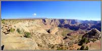 East End of The Wedge Panoramic view.