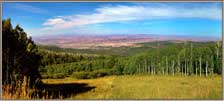 View From Manti-LaSal Panorama