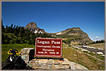 1 Logan Pass Sign