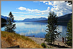 2 Bathers At McDonald Lake