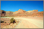 Moki Dugway-the cliff to be scaled