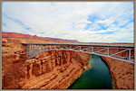 Navaho Bridge view from old bridge