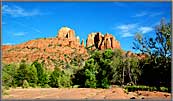 Cathedral Rock from Red Rock.