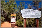 Boynton Canyon Entry Sign.