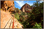 Climbing to the Giant Arch