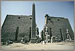 Entrance To Luxor Temple