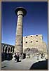 Luxor Tower Columns And Lions