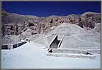 Entrance to the tomb from a distance.