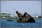 Sunken ship in Massawa Har