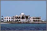 War shattered mosque at Massawa.