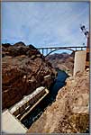 Houver Dam Downstream and Bridge.