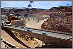 Face of Hoover Dam from Visitor Center